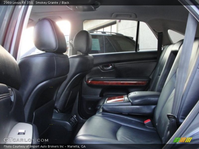 Smokey Granite / Black 2009 Lexus RX 350