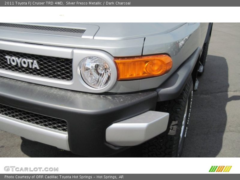 Silver Fresco Metallic / Dark Charcoal 2011 Toyota FJ Cruiser TRD 4WD
