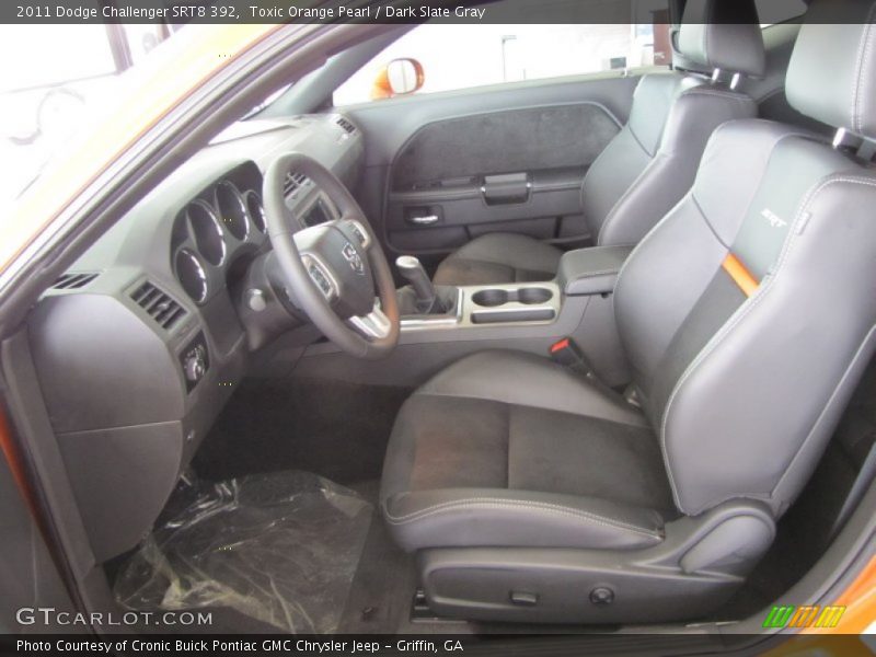  2011 Challenger SRT8 392 Dark Slate Gray Interior