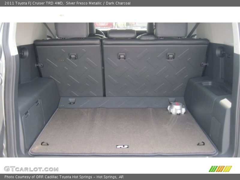Silver Fresco Metallic / Dark Charcoal 2011 Toyota FJ Cruiser TRD 4WD