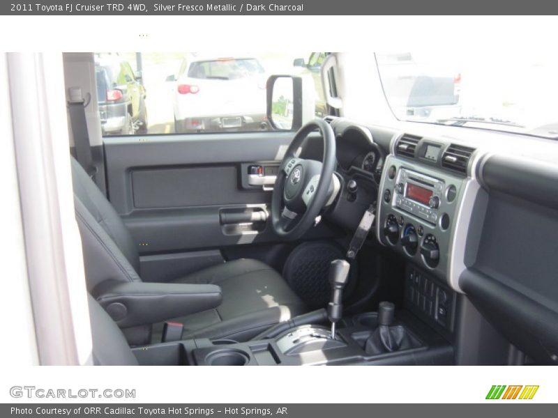 Silver Fresco Metallic / Dark Charcoal 2011 Toyota FJ Cruiser TRD 4WD