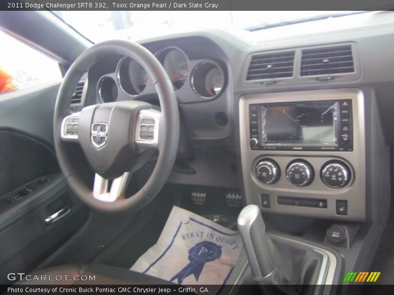 Dashboard of 2011 Challenger SRT8 392
