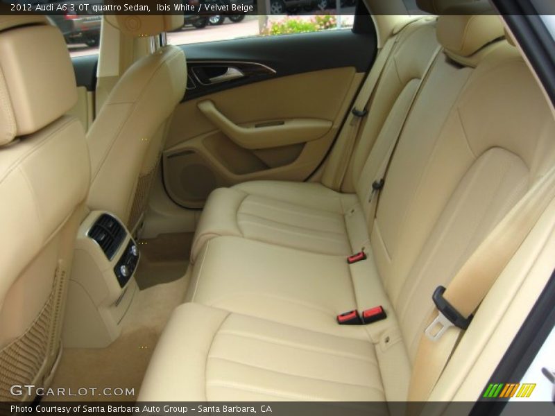  2012 A6 3.0T quattro Sedan Velvet Beige Interior