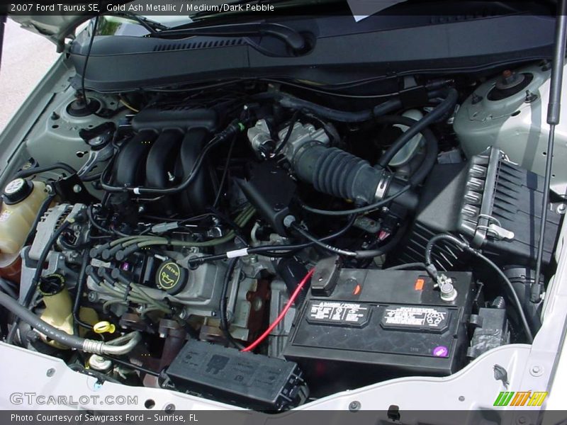 Gold Ash Metallic / Medium/Dark Pebble 2007 Ford Taurus SE