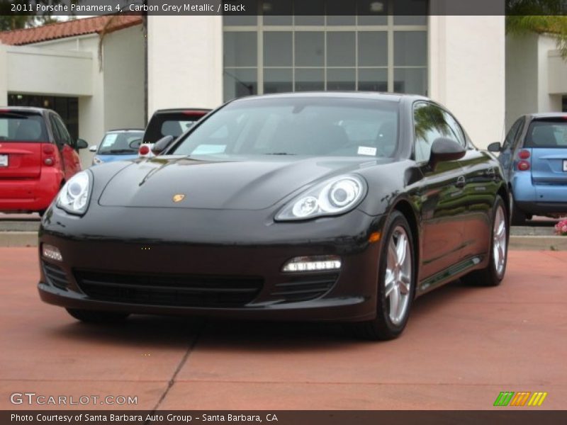 Carbon Grey Metallic / Black 2011 Porsche Panamera 4