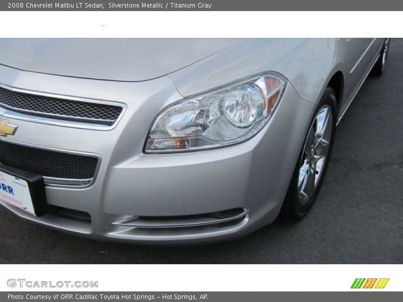 Silverstone Metallic / Titanium Gray 2008 Chevrolet Malibu LT Sedan