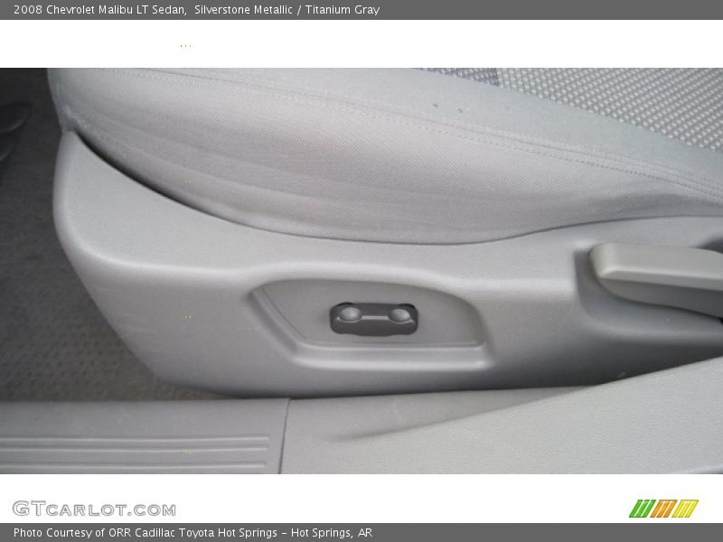 Silverstone Metallic / Titanium Gray 2008 Chevrolet Malibu LT Sedan
