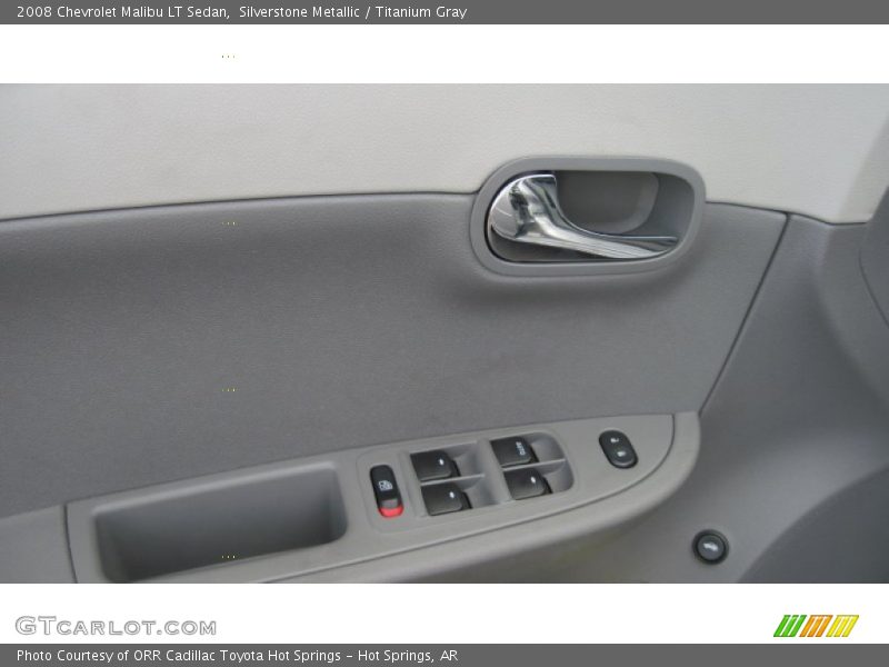 Silverstone Metallic / Titanium Gray 2008 Chevrolet Malibu LT Sedan