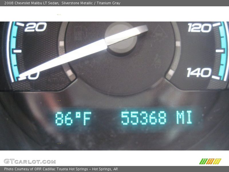 Silverstone Metallic / Titanium Gray 2008 Chevrolet Malibu LT Sedan
