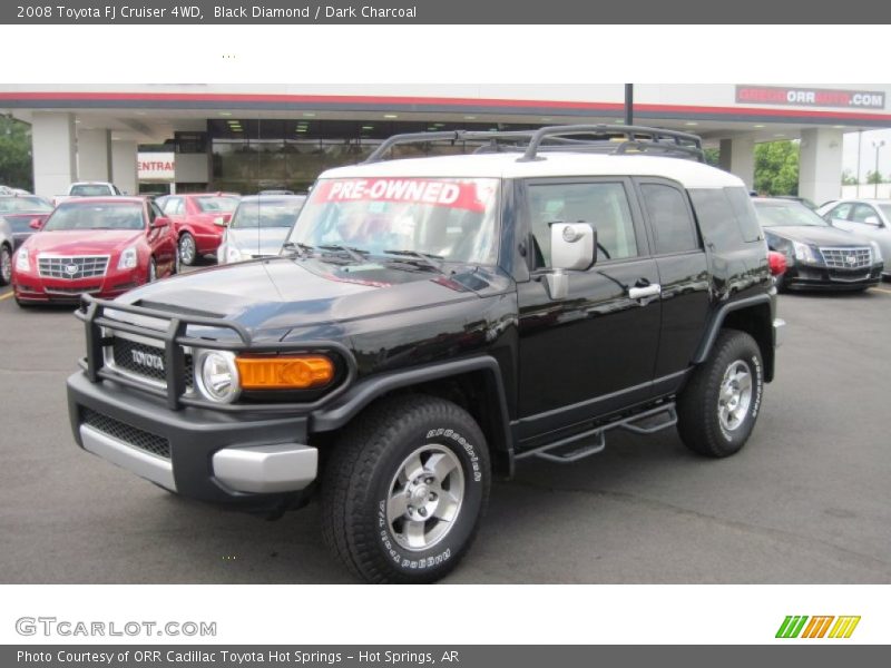 Black Diamond / Dark Charcoal 2008 Toyota FJ Cruiser 4WD