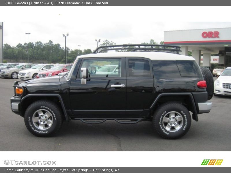 Black Diamond / Dark Charcoal 2008 Toyota FJ Cruiser 4WD