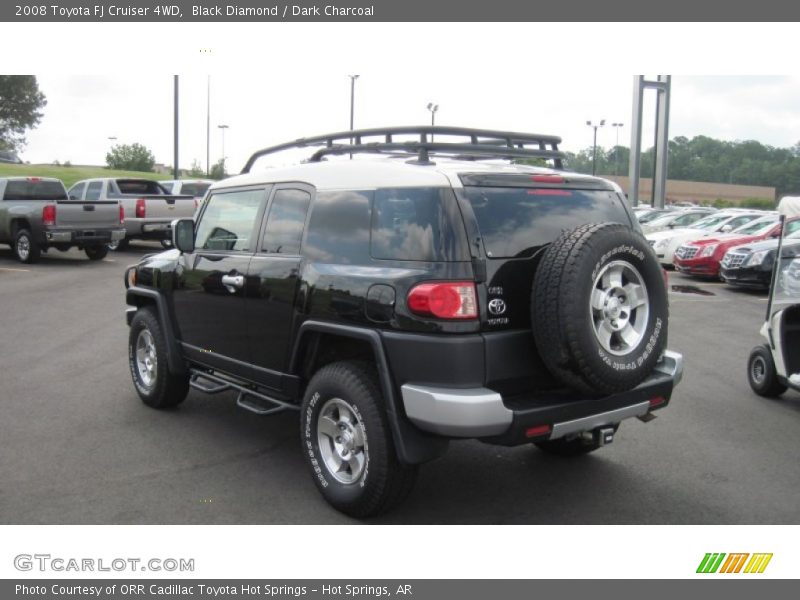 Black Diamond / Dark Charcoal 2008 Toyota FJ Cruiser 4WD