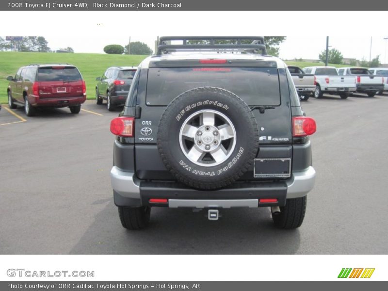 Black Diamond / Dark Charcoal 2008 Toyota FJ Cruiser 4WD