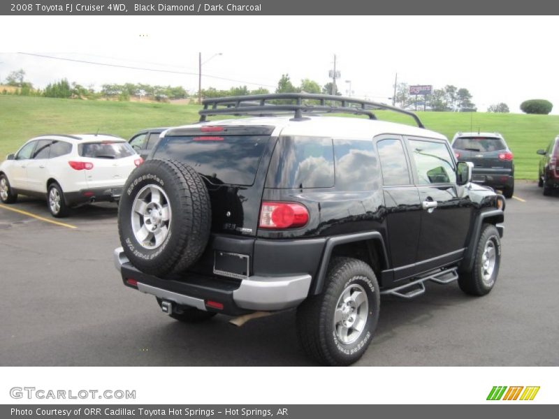 Black Diamond / Dark Charcoal 2008 Toyota FJ Cruiser 4WD