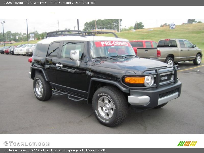Black Diamond / Dark Charcoal 2008 Toyota FJ Cruiser 4WD