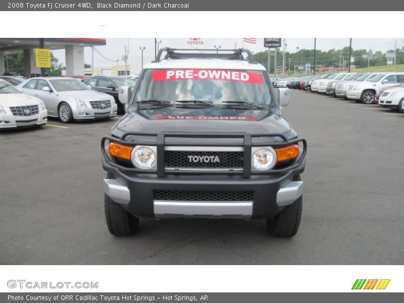 Black Diamond / Dark Charcoal 2008 Toyota FJ Cruiser 4WD