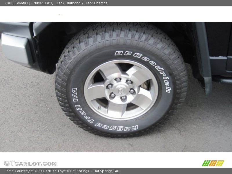 Black Diamond / Dark Charcoal 2008 Toyota FJ Cruiser 4WD