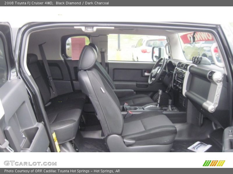 Black Diamond / Dark Charcoal 2008 Toyota FJ Cruiser 4WD