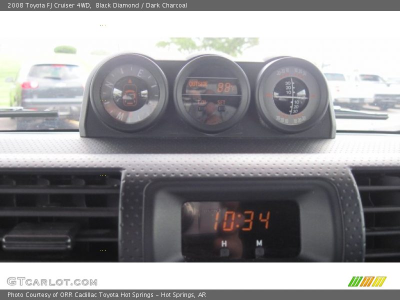 Black Diamond / Dark Charcoal 2008 Toyota FJ Cruiser 4WD