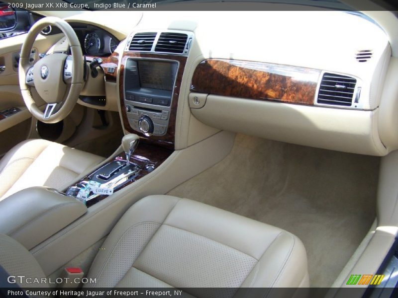  2009 XK XK8 Coupe Caramel Interior