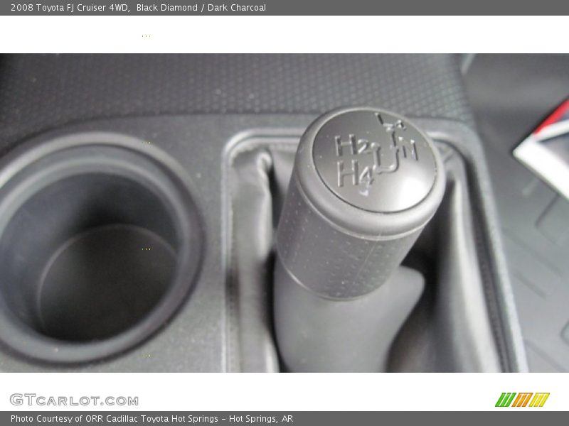Black Diamond / Dark Charcoal 2008 Toyota FJ Cruiser 4WD