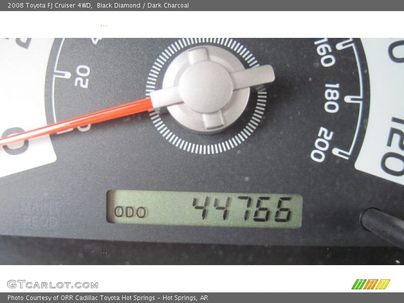 Black Diamond / Dark Charcoal 2008 Toyota FJ Cruiser 4WD