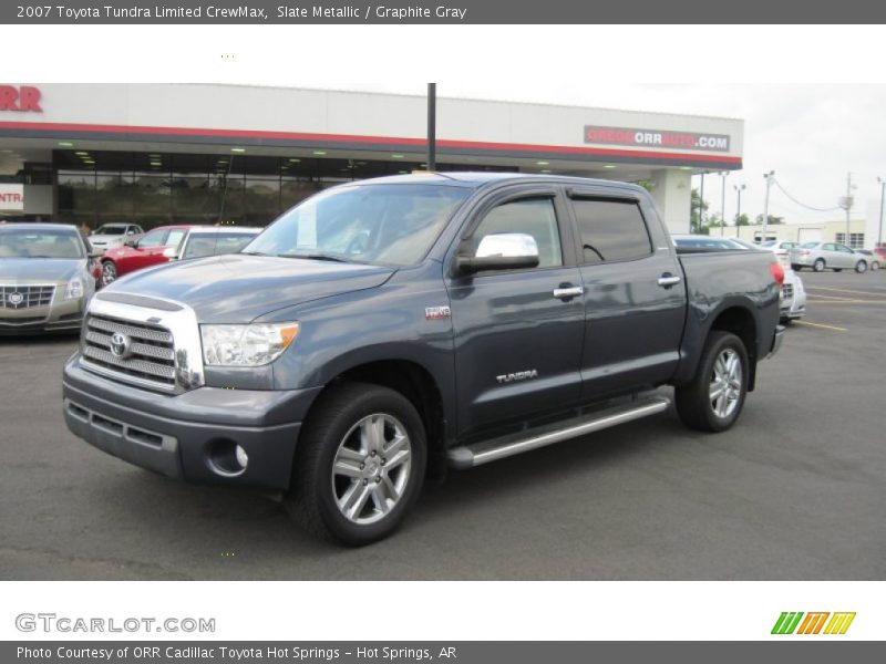 Slate Metallic / Graphite Gray 2007 Toyota Tundra Limited CrewMax