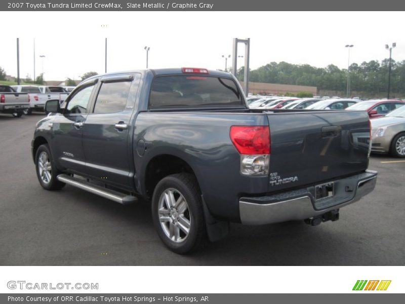 Slate Metallic / Graphite Gray 2007 Toyota Tundra Limited CrewMax