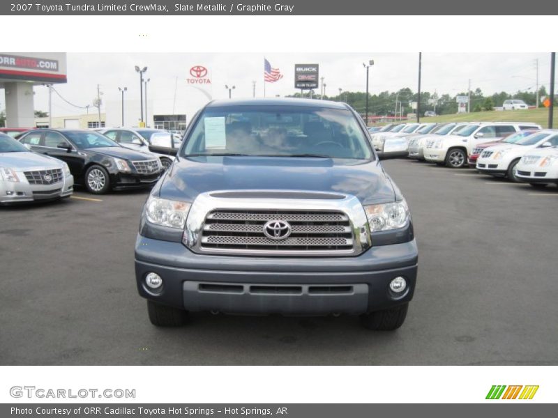 Slate Metallic / Graphite Gray 2007 Toyota Tundra Limited CrewMax