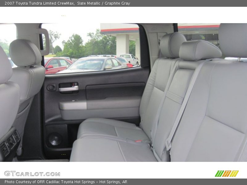 Slate Metallic / Graphite Gray 2007 Toyota Tundra Limited CrewMax