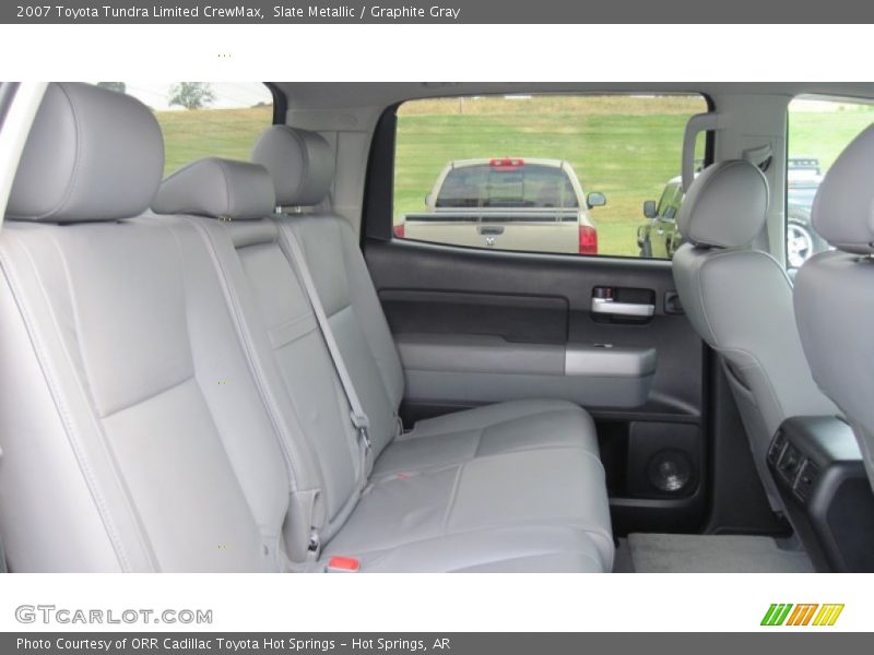  2007 Tundra Limited CrewMax Graphite Gray Interior
