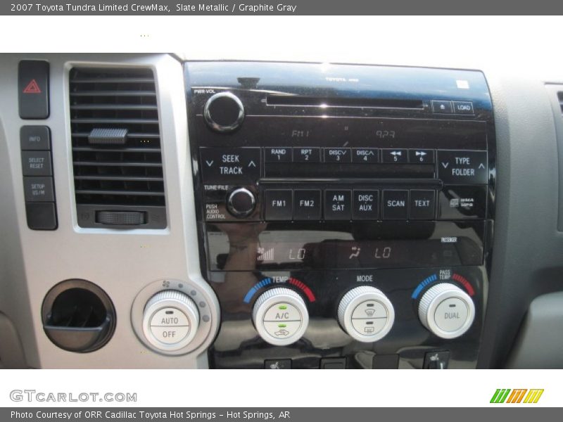 Controls of 2007 Tundra Limited CrewMax