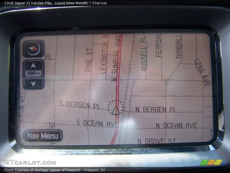 Navigation of 2008 XJ Vanden Plas