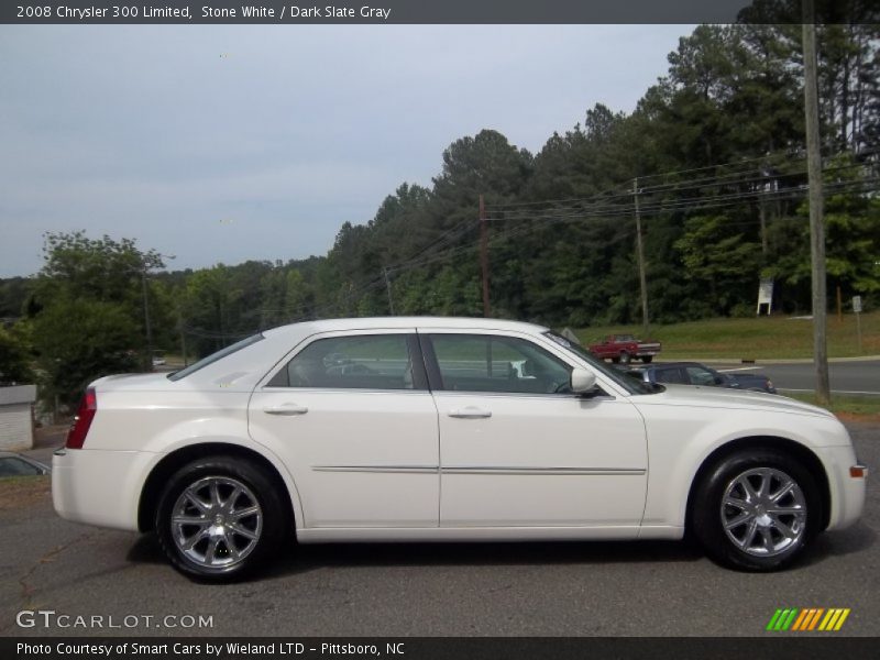 Stone White / Dark Slate Gray 2008 Chrysler 300 Limited