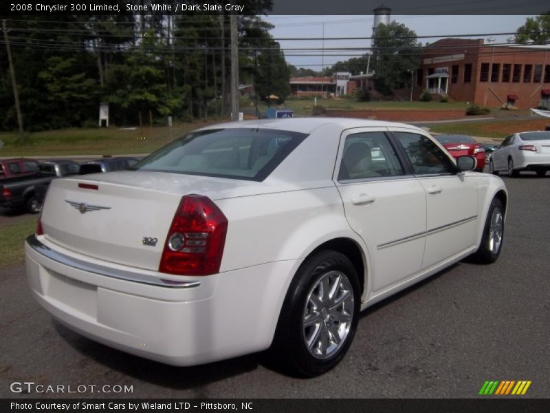 Stone White / Dark Slate Gray 2008 Chrysler 300 Limited