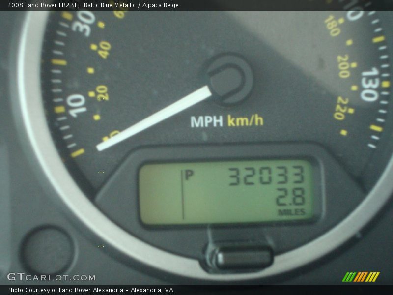 Baltic Blue Metallic / Alpaca Beige 2008 Land Rover LR2 SE