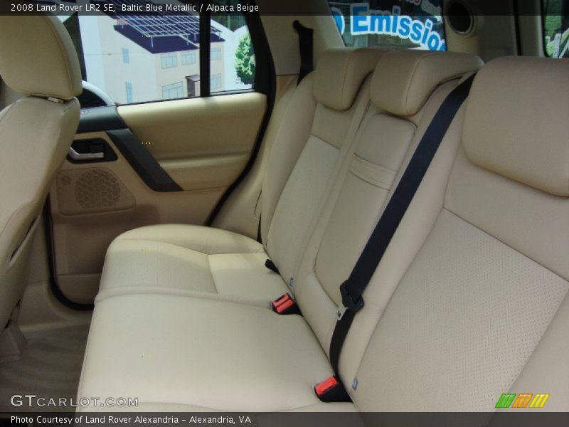 Baltic Blue Metallic / Alpaca Beige 2008 Land Rover LR2 SE