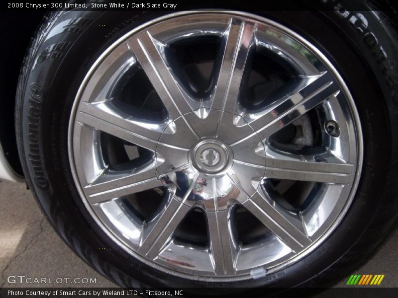 Stone White / Dark Slate Gray 2008 Chrysler 300 Limited