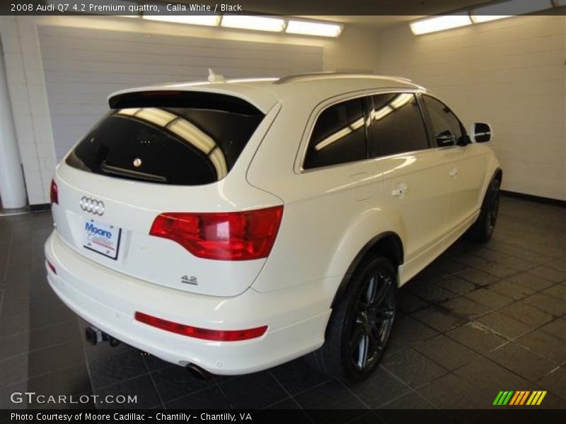 Calla White / Black 2008 Audi Q7 4.2 Premium quattro