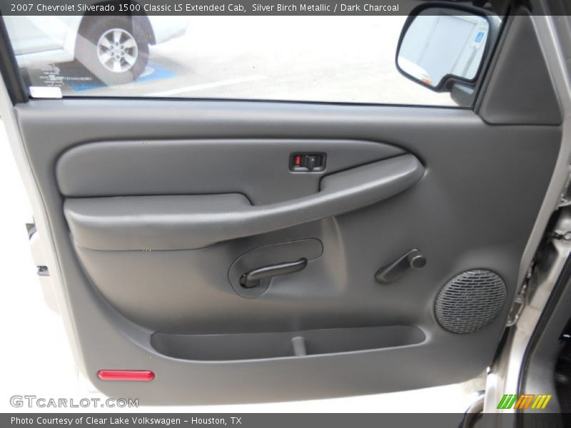 Silver Birch Metallic / Dark Charcoal 2007 Chevrolet Silverado 1500 Classic LS Extended Cab
