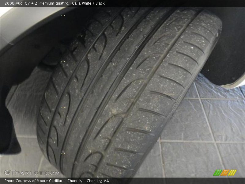 Calla White / Black 2008 Audi Q7 4.2 Premium quattro