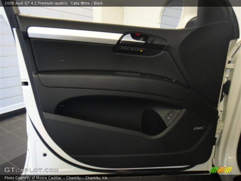Calla White / Black 2008 Audi Q7 4.2 Premium quattro