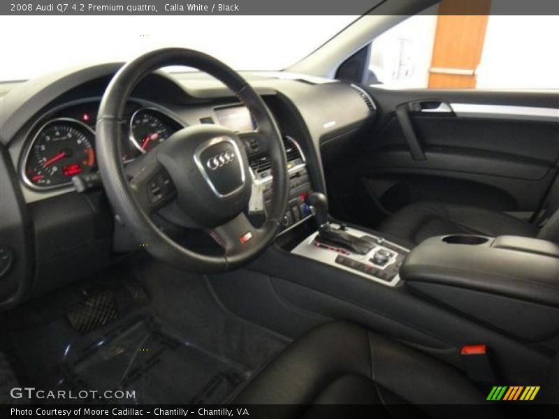 Calla White / Black 2008 Audi Q7 4.2 Premium quattro
