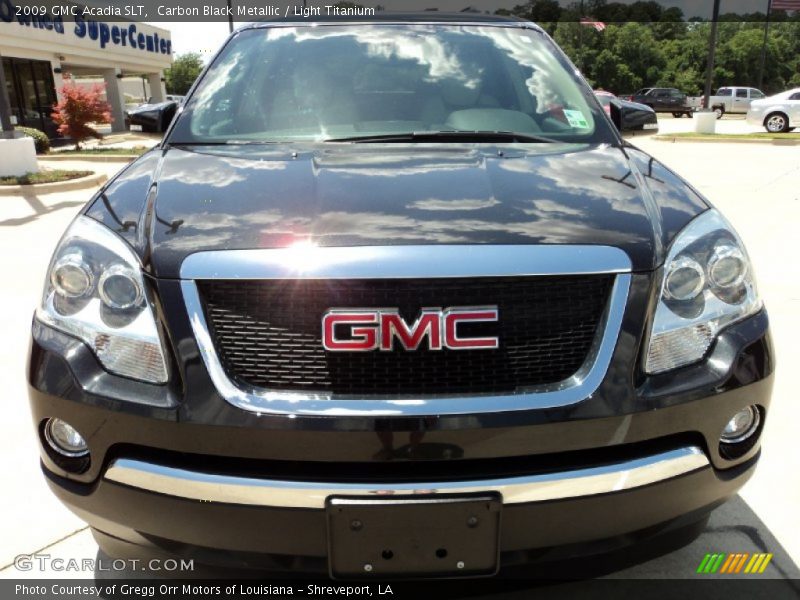 Carbon Black Metallic / Light Titanium 2009 GMC Acadia SLT