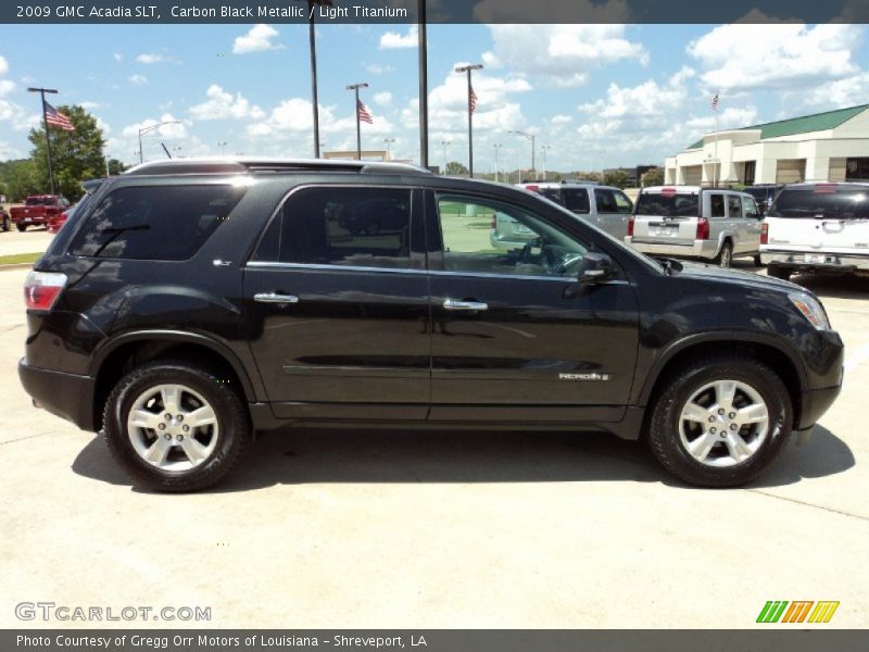 Carbon Black Metallic / Light Titanium 2009 GMC Acadia SLT