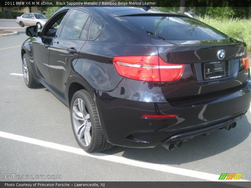 Black Sapphire Metallic / Bamboo Beige Merino Leather 2011 BMW X6 M M xDrive