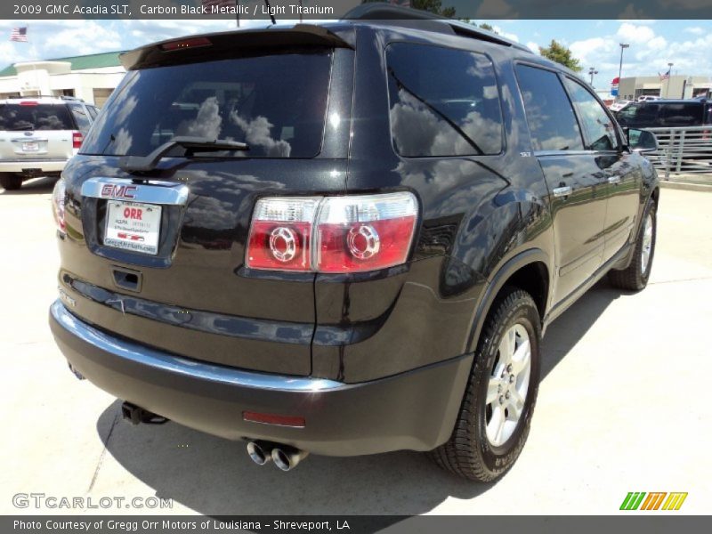 Carbon Black Metallic / Light Titanium 2009 GMC Acadia SLT