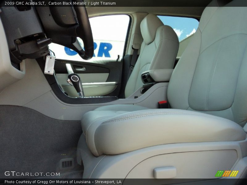 Carbon Black Metallic / Light Titanium 2009 GMC Acadia SLT
