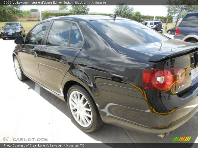 Black Uni / Anthracite 2009 Volkswagen Jetta Wolfsburg Edition Sedan