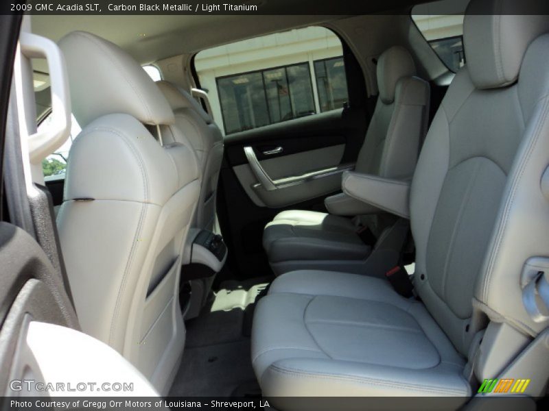 Carbon Black Metallic / Light Titanium 2009 GMC Acadia SLT